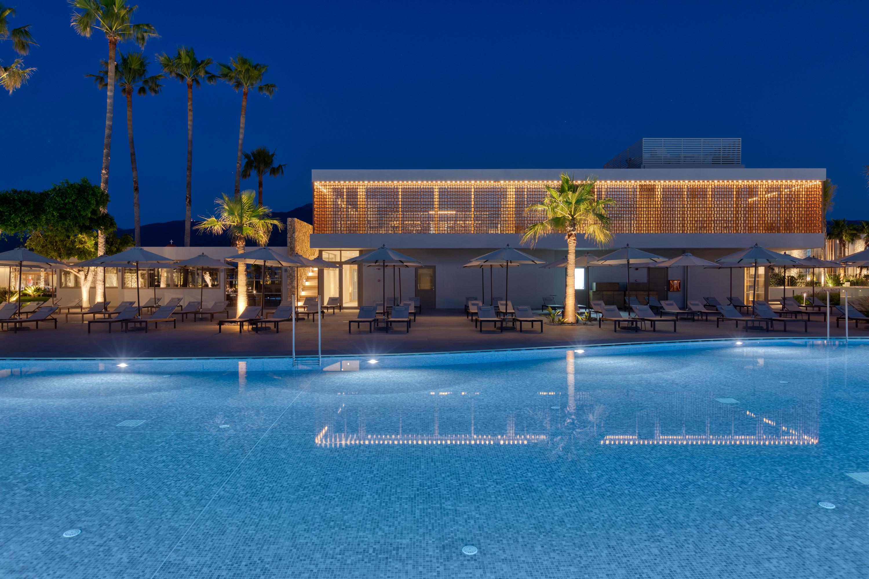 Utopia Blu Hotel Tigkaki  Luaran gambar