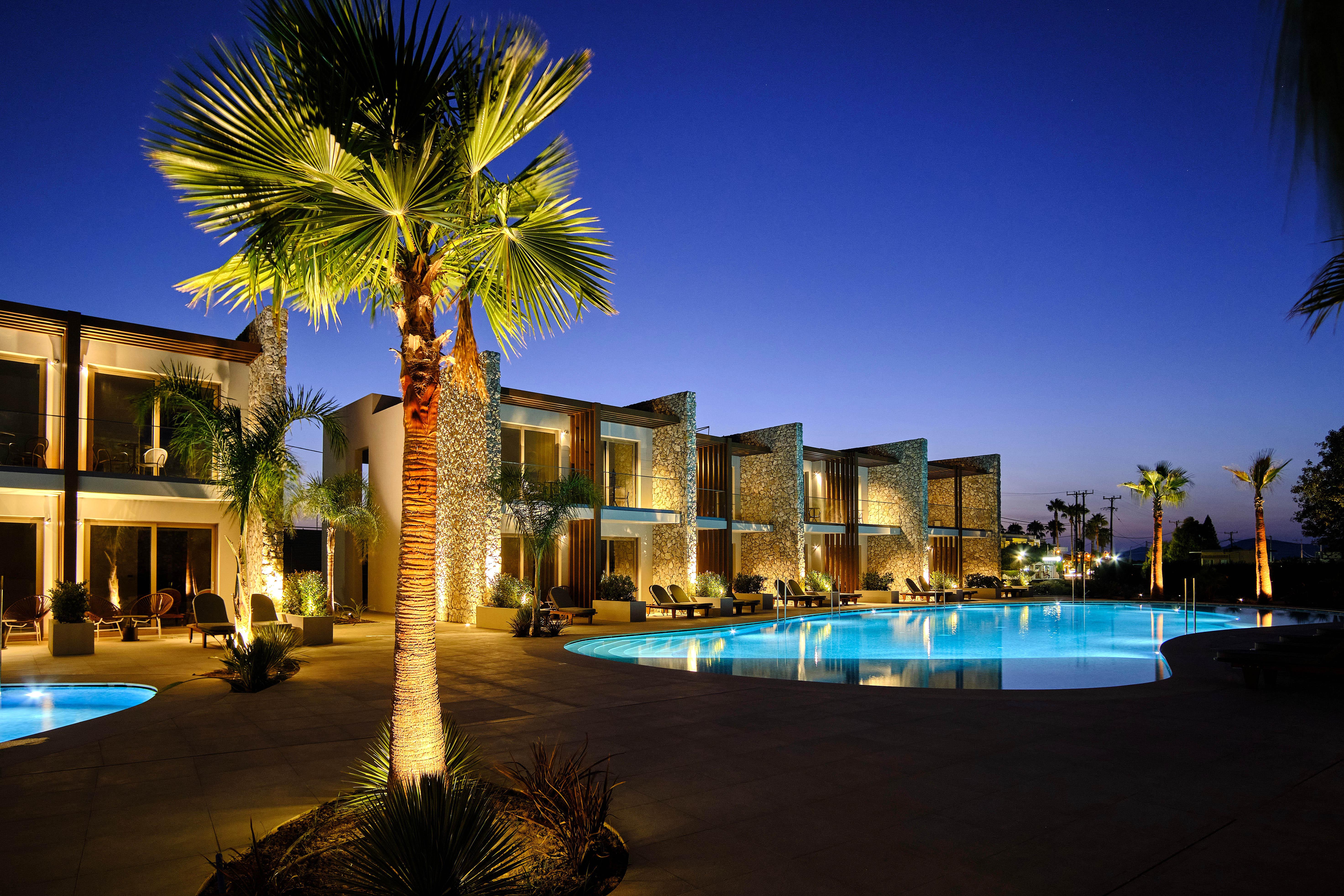 Utopia Blu Hotel Tigkaki  Luaran gambar