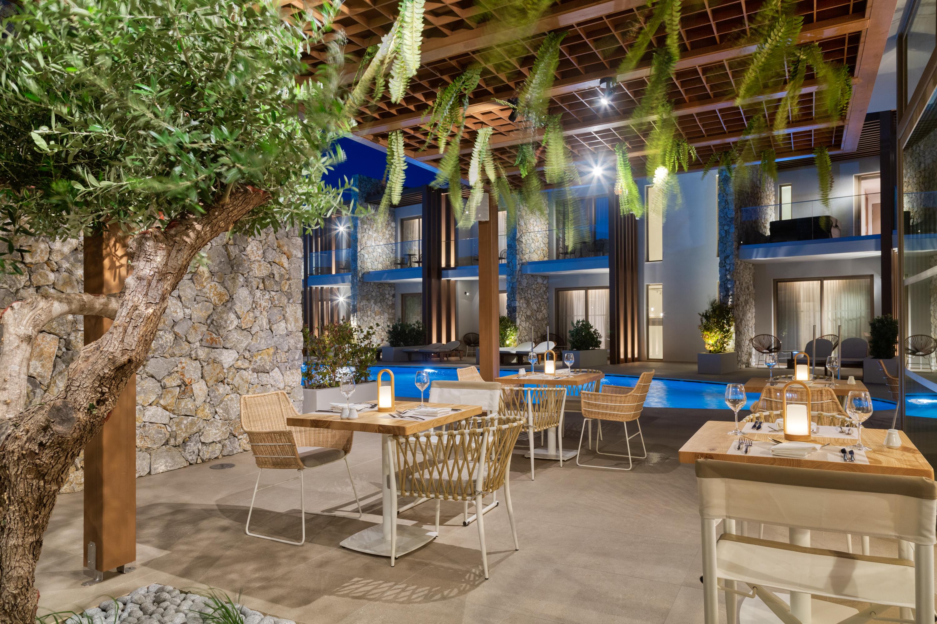 Utopia Blu Hotel Tigkaki  Luaran gambar