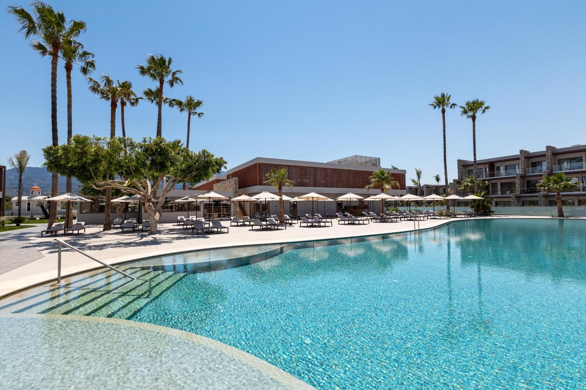 Utopia Blu Hotel Tigkaki  Luaran gambar