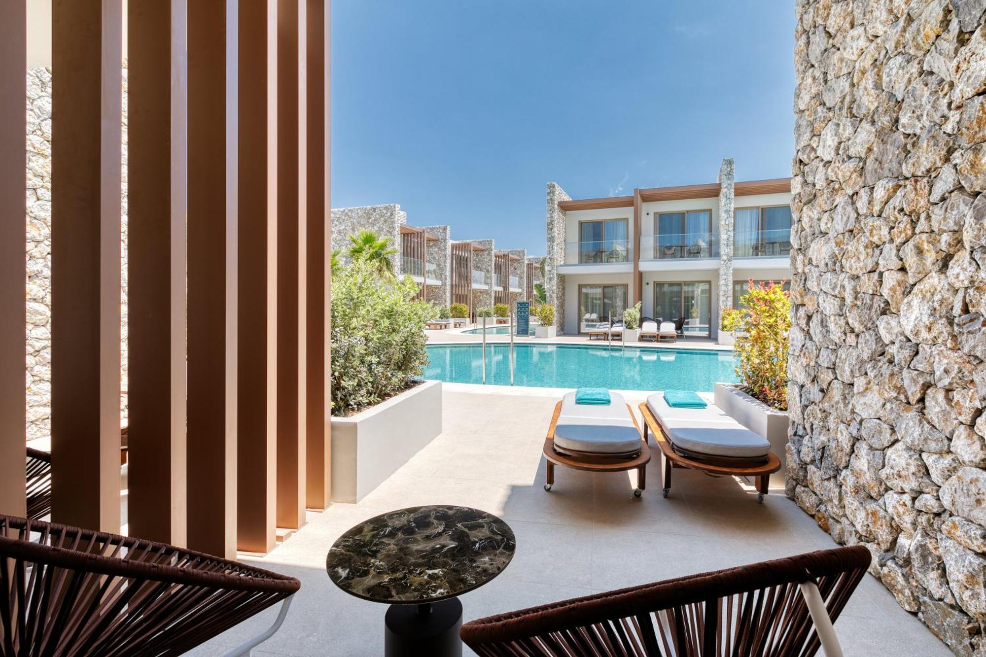 Utopia Blu Hotel Tigkaki  Luaran gambar